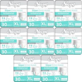 Sleepy Sensitive XLarge 240 Adet Emici Külot
