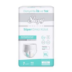 Sleepy Sensitive XLarge 7 Adet Emici Külot