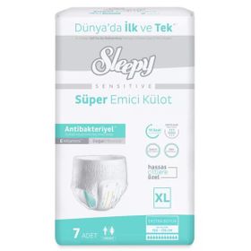 Sleepy Sensitive XLarge 7 Adet Emici Külot