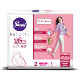 Sleepy Slim Ekstra İnce Uzun 7'li Ped