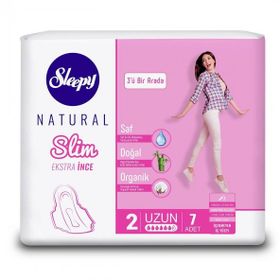 Sleepy Slim Ekstra İnce Uzun 7'li Ped