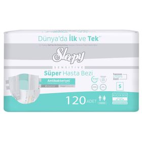 Sleepy Small Beden 120 Adet Belbantlı Hasta Bezi