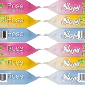 Sleepy Travel Pk Rose/Garden1 15x12 180 Yaprak Islak Havlu Cep Mendil
