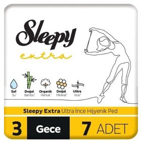 Sleepy Ultra İnce 7'li Gece Pedi