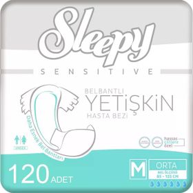 Sleepy Yetişkin 120 Adet Medium Hasta Bezi