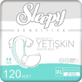 Sleepy Yetişkin 120 Adet XLarge Hasta Bezi