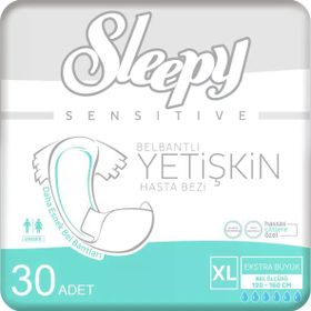 Sleepy Yetişkin XL 30 Adet Hasta Bezi