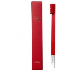 Slim By Apriori Karmine Kırmızısı Orta Diş Fırçası