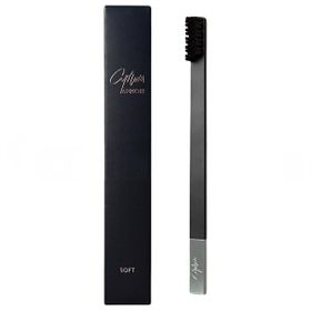 Slim By Apriori Siyah Gümüş Yumuşak Diş Fırçası
