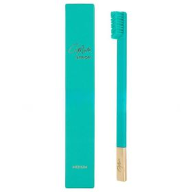 Slim By Apriori Turkuaz Mavi Altın Orta Diş Fırçası