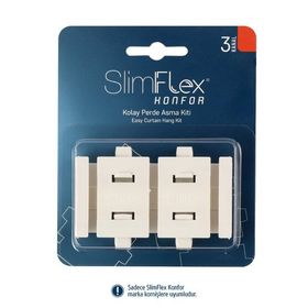 Slimflex Konfor Sx Konfor Kit 3'lü Perde Ray