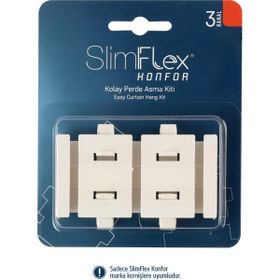 Slimflex Konfor Sx Konfor Kit 3'lü Perde Ray