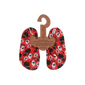 Slipstop Disney Minnie Kırmızı-Desenli Kız Çocuk Ev Ayakkabısı