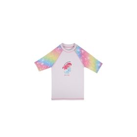 Slipstop Juliet UV Korumalı Pembe Kız Çocuk T-Shirt
