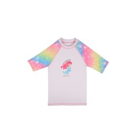 Slipstop Juliet UV Korumalı Pembe Kız Çocuk T-Shirt