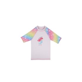Slipstop Juliet UV Korumalı Pembe Kız Çocuk T-Shirt