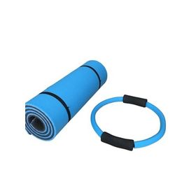 Slipt Mavi 14 Çift Taraflı Pilates ve 35 cm Çember Seti