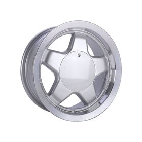 SLK 1617 6x13 4x98 Et13 58.6 Silver Lıp Machined Otomobil Jantı