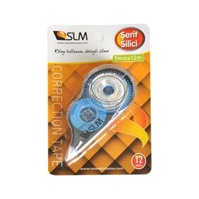 Slm 5 mm x 12 m Mavi Siyah Şerit Silici