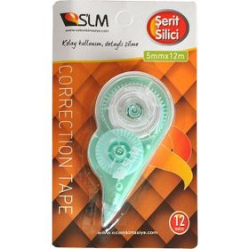 Slm 5 mm x 12 m Pastel Su Yeşili Şerit Silici