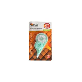 Slm 5 mm x 12 m Pastel Su Yeşili Şerit Silici