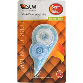 Slm 5 mm x 12 m Pastel Turkuaz Şerit Silici