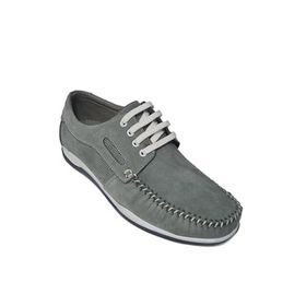 Slope 3015003 Bağcıklı Marin Model Hakiki Deri Gri Beyaz Erkek Günlük Ayakkabı