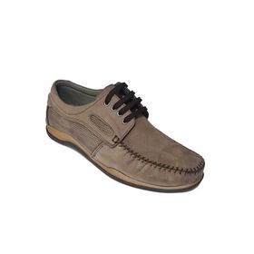 Slope 3015003 Bağcıklı Marin Model Hakiki Deri Kum Erkek Günlük Ayakkabı