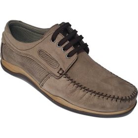 Slope 3015003 Bağcıklı Marin Model Hakiki Deri Kum Erkek Günlük Ayakkabı