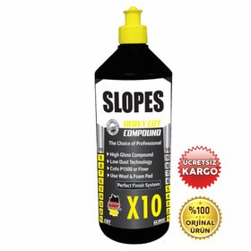 Slopes X10 1 lt Agresif Çizik Giderici Pasta