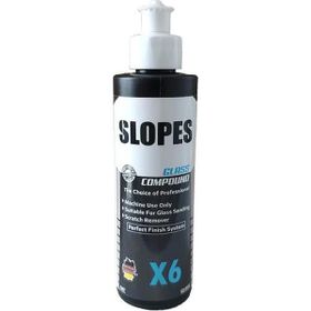 Slopes X6 Glass Compound 250 ml Çizik Giderici Cam Pastası