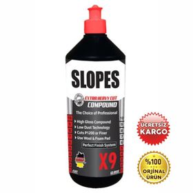 Slopes X9 1 lt Agresif Çizik Giderici Pasta