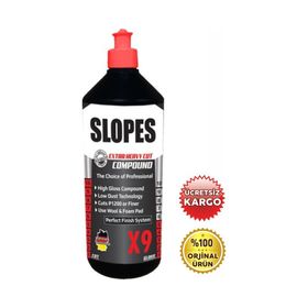 Slopes X9 1 lt Agresif Çizik Giderici Pasta