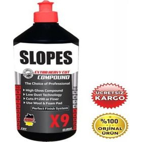 Slopes X9 1 lt Agresif Çizik Giderici Pasta