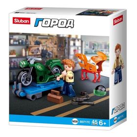 Sluban 45 Parça Town Retro Motor Lego