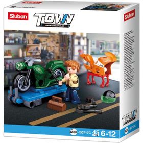 Sluban 45 Parça Town Retro Motor Lego