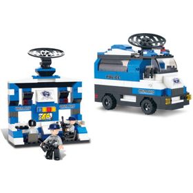 Sluban B0187 Police Mobil Kumanda Merkezi Seti