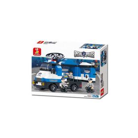 Sluban B0187 Police Mobil Kumanda Merkezi Seti