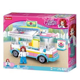 Sluban Girls Dream Ambulans Oyuncak 195 parça