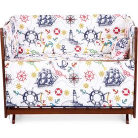 Sluupy Sailor 60x120 cm 7 Parça Uyku Seti