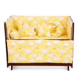 Sluupy Yellow Cloud 70x130 cm 7 Parça Uyku Seti