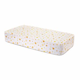 Sluupy Yellow Star 100x200 cm Fitted Tek Kişilik Çarşaf