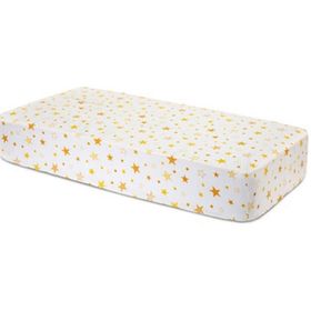 Sluupy Yellow Star 70x120 cm Fitted Bebek Çarşafı