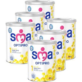 Sma 1 Optipro 0-6 Ay 6x800 gr Çoklu Paket Bebek Sütü