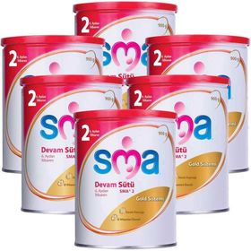 Sma 2 6+ Ay 6x900 gr Devam Sütü