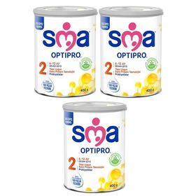 Sma 2 Optipro 3x400 gr Bebek Devam Sütü