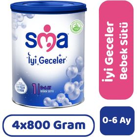 Sma 4x800 gr İyi Geceler 1 Bebek Sütü