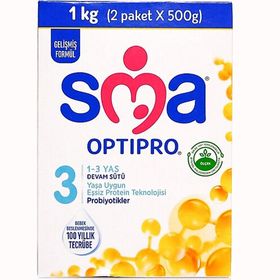 Sma Optipro 1000 gr Probiyotik 3 Numara Bebek Sütü