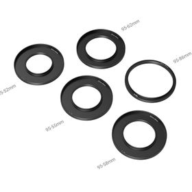 SmallRig 3383 Φ52/55/58/62/86-95 mm Adaptör Halkaları Kiti