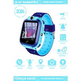 Smart Baby Q12 Mavi Akıllı Çocuk Takip Saati